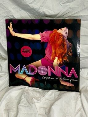 Madonna limited edition Pink Vinyl Record - Confessions On A Dance Floor